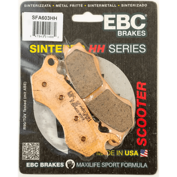 EBC Brakes SFA603HH Sintered Scooter Brake Pad