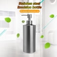 thumbnail image 4 of Shower Caddies,Stainless Steel Soap Dispenser Kitchen Sink Bathroom Shampoo Pump Box Container, 4 of 9