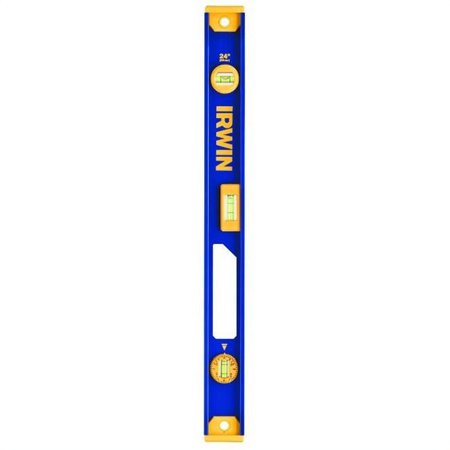 UPC: 0038548996653 | Irwin 24 in. Aluminum Magnetic I-Beam Level 3 vial