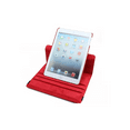 thumbnail image 4 of 360 Degrees Revolving Leather Case Folio Cover with built-in Stand for Apple iPad mini / iPad mini 2 / iPad mini 3 Generation(Red), 4 of 5