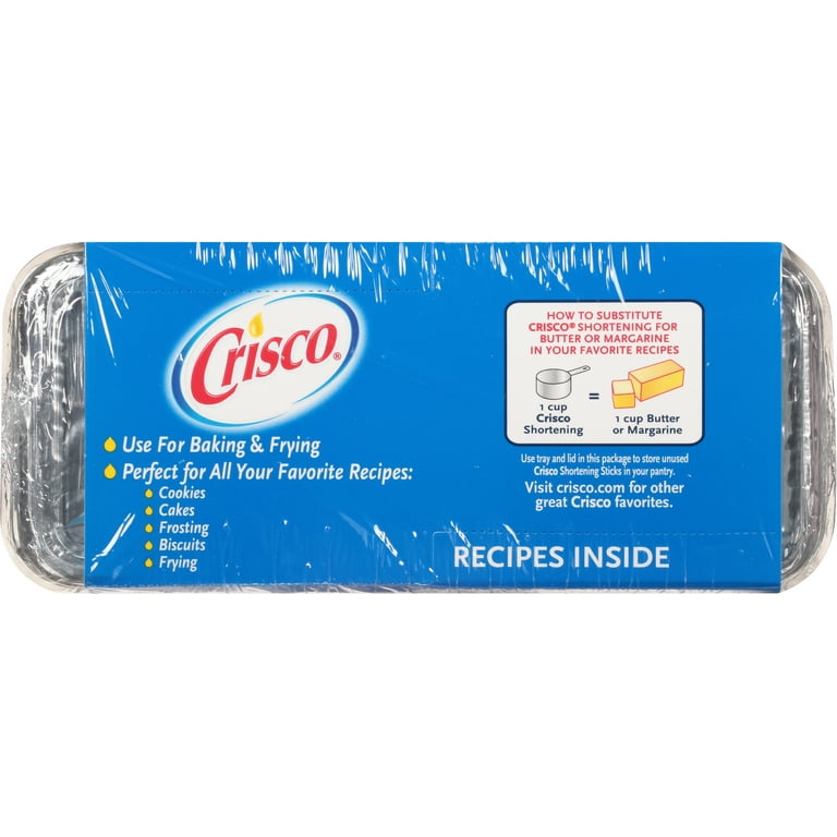 Crisco Butter Flavor All-Vegetable Shortening Sticks, 20 OZ