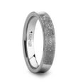 thumbnail image 3 of Fingerprint Engraved Concave Tungsten Ring Polished - Washington - 4mm - 8mm, 3 of 3
