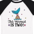 thumbnail image 4 of Inktastic Mermaid 2nd Birthday 2 Year Old Girls Toddler T-Shirt, 4 of 5