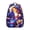 Purple-15, variant on Rustic Vintage Floral Students Backpack Wear-Resistant Outdoor Backpack with Colorful Tropical Flower and Leaves Design, Perfect for School, Camping, and Weekend Getaways