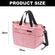 thumbnail image 2 of Bolsa de almuerzo aislada para mujeres y hombres grandes bolsas de almuerzo para el trabajo picnic playa con correa para el hombro, 2 of 5