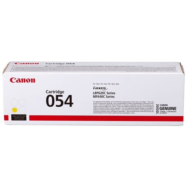 Tóner Canon 3021C002 54 amarillo de 1,2 000 páginas para i-SENSYS