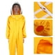 thumbnail image 5 of Chaqueta De Apicultura, Traje De Apicultura Con Velo De Malla, Suministros De Apicultura Amarillo Naranja, Suministros De Jardín Para Cervezas De Apicultura ANGGREK Otros, 5 of 8
