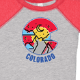 thumbnail image 4 of Inktastic Colorado Mountain Scene with Clouds and Moon Boys or Girls Baby Bodysuit, 4 of 5