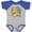 Baseball Heather and Royal, variant on Inktastic My Great Grandma Loves Me Cute Sloth and Baby Boys or Girls Baby Bodysuit