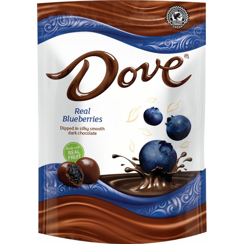 Dove Dark Chocolate with Real Blueberries Snack, 6 Oz.