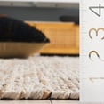 thumbnail image 5 of SAFAVIEH Cape Cod Cora Solid Area Rug, Ivory/Beige, 5' x 8', 5 of 11