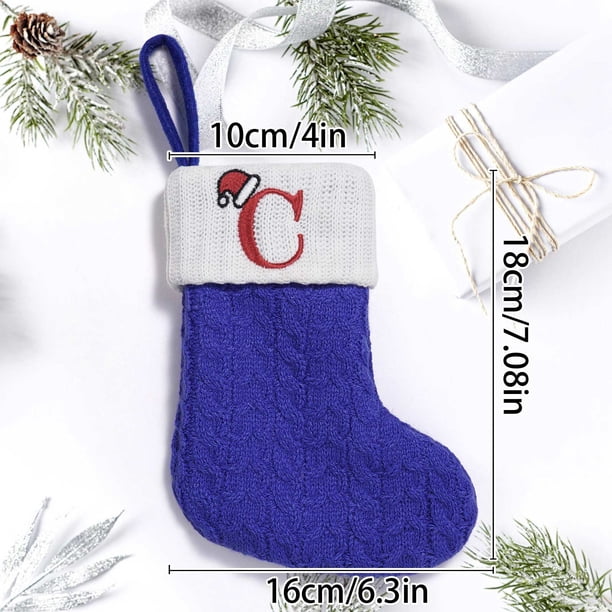 Calcetines Navideños De Peluche - Pack De 2, Rojo Y Verde, Para Decorar La Chimenea O El árbol