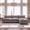 New Gray, variant on Lumihaven 119" 3-Seat Modular Sectional Sofa, L-Shaped Cloud Couch with Movable Ottoman for Living Room, Upholstered Sofa, New Gray