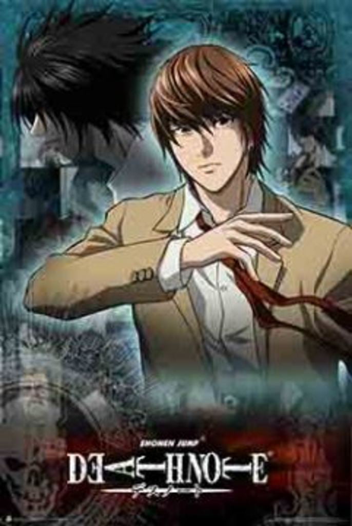 Death Note Light Yagami Collage Manga Anime TV Television Show Cool