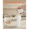 thumbnail image 3 of KFFKFF Spray Mop with 3 Reusable Pads for Wet and Dry Floor Cleaning, 27oz Refillable Tank, Microfiber Dust Mop & Cotton Dry Mop for Home and Commercial Use on Tile, Vinyl, and Wood Floors, 3 of 9