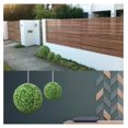 thumbnail image 6 of HeSLehs Paradise 15" Artificial Lechuguilla Green 2 Pieces Faux Leaf Indoor Outdoor Decor-Garden Backyard Decoration, 6 of 6