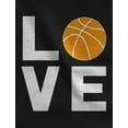thumbnail image 2 of TeeStars - Love Basketball - Gift Idea for Basketball Fans Cool Women T-Shirt XX-Large Red, 2 of 5
