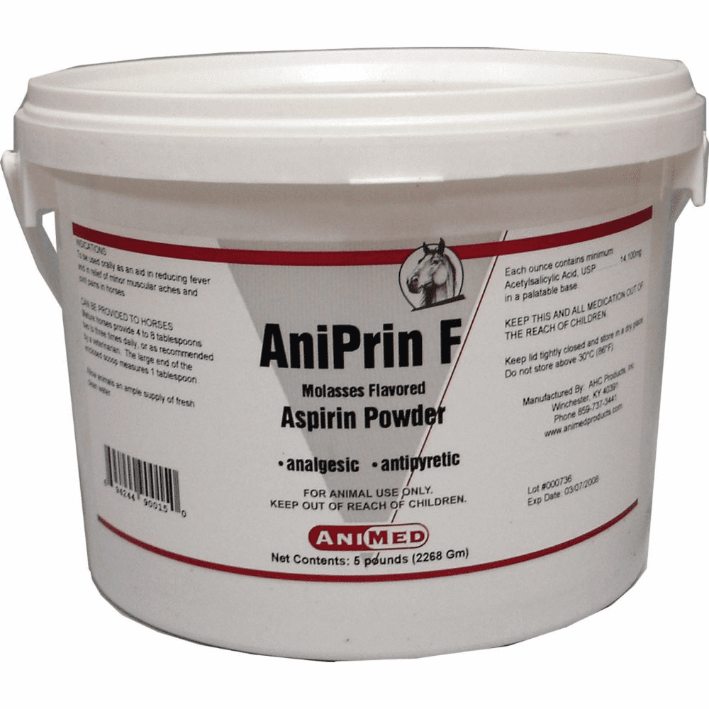 Aniprin F Aspirin Powder For Horses