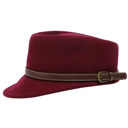 Kapmore Unisex Vintage Flat Top Baseball Peaked Cap Hat with