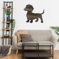 thumbnail image 2 of BarnwoodUSA Dachshund Dog Silhouette, Reclaimed Wood Cutout, Pet Wall Art or Leaner, Large 18 in, Ready to Display, Weathered Gray, 2 of 4