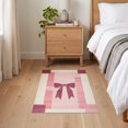 thumbnail image 3 of ODIKA 2'x3' Ultra-Soft Accent Mat, Mid Geometric Century Pixel Block Framework Motif Atomic Retro None Washable, Bare feet friendly, Easy Care Indoor rug for Bedside, Footrest, 3 of 7