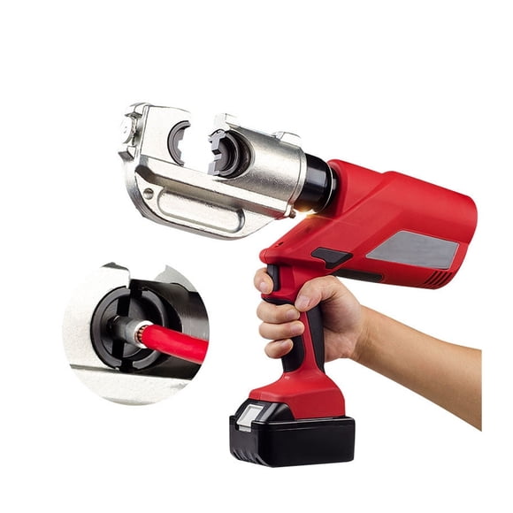 Electric-Hydraulic Crimping Tool for EC-400 16-400 mm Battery-Powered Cordless Heavy-Duty Crimper Pliers ,Widely Used