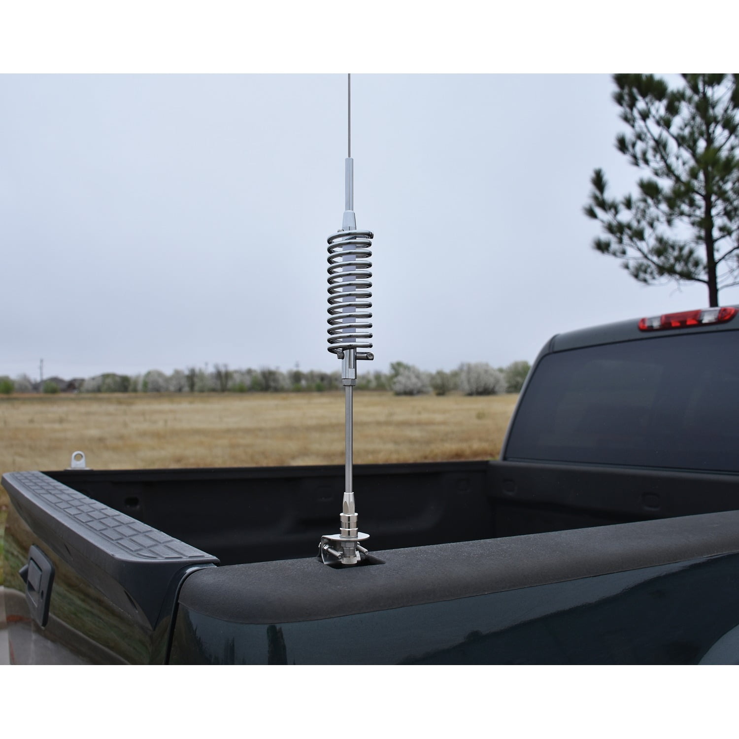 Uniden Bearcat 980SSB 40-Ch CB Radio w/7-Color Display, Browning BR-28 10,000-W High-Perf 25-30 MHz Broad-Band Rnd-Coil 63-In. CB Antenna, & Browning BR-MM-18 Mirror-Mnt Kit w/CB Antenna, 843631170229