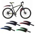 thumbnail image 3 of Bicicleta Bicicleta Guardabarros Denteros Trasera De Bicicleta De Montaña Lluvia Protector Azul Negro Sunnimix Neumático Fender, 3 of 8