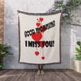 thumbnail image 3 of Good Morning. I Miss You., Woven Blanket, 3 of 4