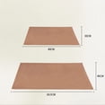 thumbnail image 2 of tredstone Baking Mats Reusable Non-stick DIY Crafts Grilling Dessert Pastry Cooking Pads Accessory Kitchen Restaurants Coffee L 1Set, 2 of 6