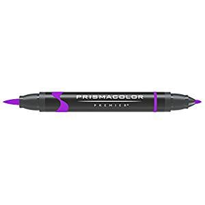 Mulberry Markers - SANFORD / PRISMACOLOR 1773186 PRISMACOLOR BRUSH/FINE TIP MARKER MULBERRY PB53