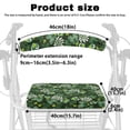 thumbnail image 5 of HELLHERO Green Butterfly Heart Seat & Back Cover for Senior Machine Washable Seat & Back Covers and Seniors Men Women Easy Install Quick Installation, 5 of 6