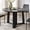 Black Oak, variant on " Dining Table for 4-6, Round Dining Room Table with Triangular Structure Pedestal Base, Curved Table Edge, Circle Kitchen Tables for Dining Room, Kitchen, Black Oak