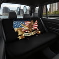 thumbnail image 7 of Chririnla 4th of July Back Seat Covers for Car, Set of 2 Pieces Universal Washable Soft Protectors for Auto Truck Interior for Pet Owners, 7 of 7