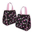 thumbnail image 2 of Pioneer Flower Floral Print Pattern Insulated Lunch Bag for Women & Adults,Large Portable Soft Cooler Lunch Bag,Thermal Food Storage Tote with Pearl Cotton,8.66L,8.75x5.75x9.5 Inch, 2 of 6