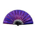 thumbnail image 4 of Ventilador Plegable de 13 Pulgadas Ventilador de Mano Colores Aplaudir Abanicos Bailar Ventilador de Mano Plegable Grande, 4 of 6
