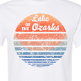 thumbnail image 4 of Inktastic Lake of the Ozarks Distressed Retro Sunset T-Shirt, 4 of 5