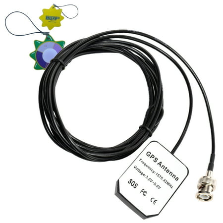 HQRP GPS Antenna for Garmin GPS II, II+, III, III Pilot, III+, V, StreetPilot III Deluxe + HQRP UV