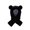 Black, variant on lnmuld Solid Kids Bear Ear Plush Hat Scarf Integrated Tie Neck Warm Winter Headwear for Boys Girls Grey,12-24 Months