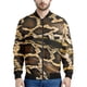 thumbnail image 2 of Chaqueta deportiva con estampado 3D de serpiente de terror para primavera y otoño de 2024, chaqueta de estilo aviador con cuello alto para uso diario, ropa de calle, tops con cremallera, 2 of 4