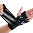 thumbnail image 5 of Wisremt Men Women Fitness Wrist Guard Arthritis Brace Sleeve Support Glove Breathable Elastic Palm Hand Wrist Supports Protector New, 5 of 5