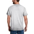 thumbnail image 2 of Ma Croix Mens Short Sleeve Vintage Crewneck Tee Soft Faded Oil Washed T Shirt, 2 of 6