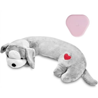 Moropaky Heartbeat Toy Warm Heat Heartbeat Stuffed Animal for Dog Anxiety  Relief Toy Dog Calming Toy for Puppy Behavioral Aid Training Sleep Aid  Puppy