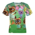 thumbnail image 4 of Animal Crossing Kid's T-Shirt Short Sleeve T-Shirt Tops Summer Tee Shirt for Boys Girls 120CM, 4 of 8
