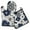 Blue Pioneer Flower-1, variant on Blue Pioneer Flower Kitchen Oven Mitt and Pot Holder Sets 2 Pcs for Baking, Cooking and Grilling, Heat Resistant Up To 392 °F