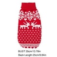 thumbnail image 3 of SLYNSHome Christmas Dog Sweater for Small Medium Large Dogs,Winter Thermal Knitted Dog Cat Coat Warm Swearter Shirts Outfits, 3 of 7