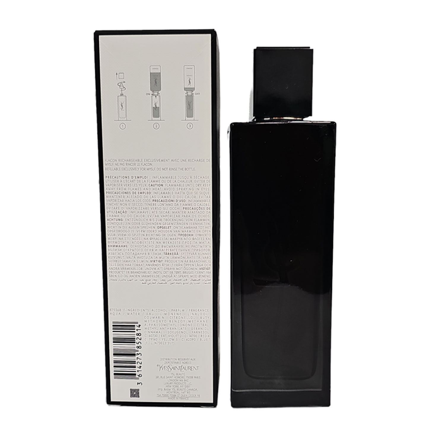 Yves Saint Laurent MYSLF Eau De Parfum For Men, 3.3 oz photo 5