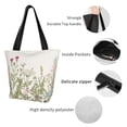 thumbnail image 4 of Disketp Herbs and Wildflowers Bolsa de Hombro Casual para Mujer, Bolso Cruzado para Compras, Viajes y Uso Diario, 4 of 6