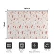 thumbnail image 5 of Pioneer Flower Floral Print Pattern Door Rugs,Washable Non Slip Door Mats Indoor,Decorative Door Mats,Entry Mat Indoor for Entrance,Bedroom,Kitchen,Bathroom,16"x24", 5 of 6
