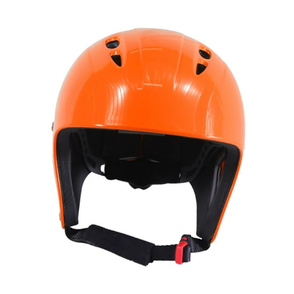Casco de seguridad para casco duro, casco de protección transpirable, resistente y multifuncional, casco deportivo para montañismo, aventuras en ríos Naranja